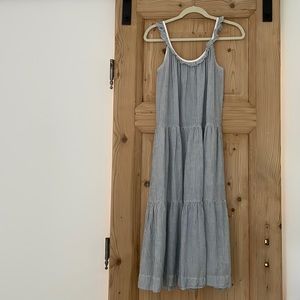 THE GREAT. Stripe Dress